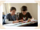 Boys doing their homework